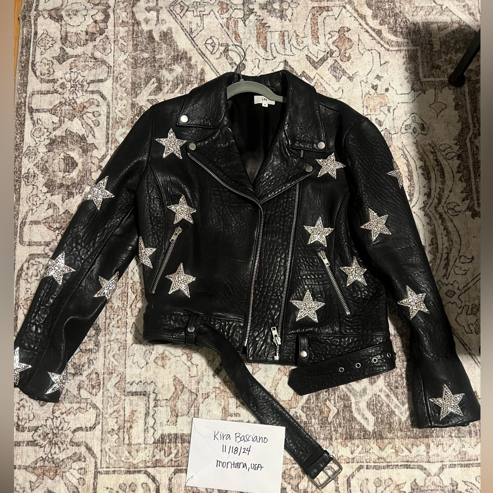 LPA Eddie Leather Moto Jacket - Picture 2 of 11